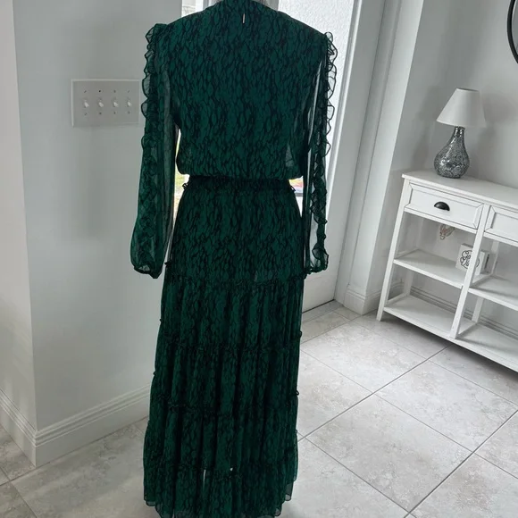 Misa Los Angeles Green Long Sleeve Dress - threedaughtersproperties.com Misa Los Angeles Green Long Sleeve Dress - threedaughtersproperties.com